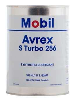 Mobil Avrex S Turbo 256 - Flacon 0,25 USG liter
